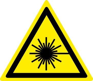 Adhesive Label Pictogram Signal Of Danger Danger Laser Beam PR004