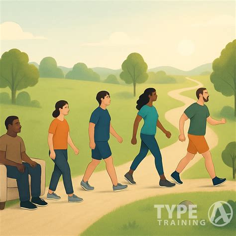 progressive walking plan sedentary   miles   weeks