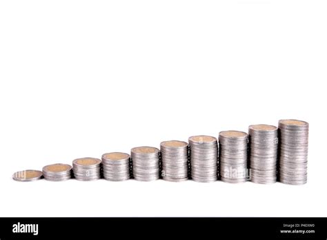 isolated steps  financial success stock photo alamy