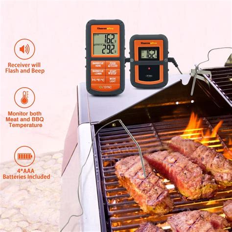 ThermoPro TP 08 Digital Wireless Remote Meat BBQ Grill Cooking