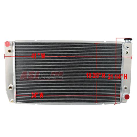 Row Radiator For Chevy Gmc C C K Pickup L