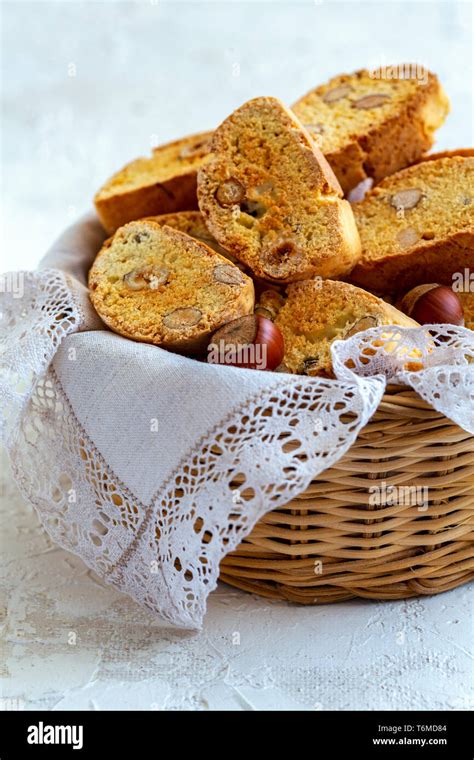 Homemade Italian cookies biscotti Stock Photo - Alamy