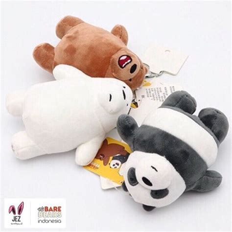 Jual We Bare Bears Keychain Gantungan Kunci Mobil Rumah Boneka Teddy