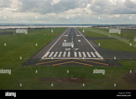 Runway Landing Strip Stock Photo Alamy