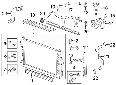 2012 Chevy Cruze Coolant Parts Diagram