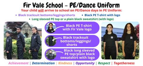 School Uniform Fir Vale School