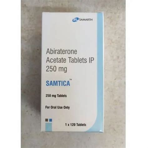 Samtica Mg Abiraterone Acetate Tablet Ip Samarth X Tablets At