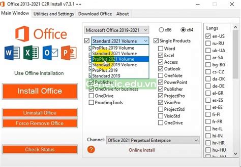 Tải Office 2021 Professional Plus - Full Key vĩnh viễn