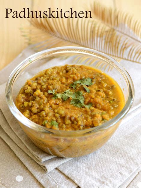 Moong Dal Gravy Whole Green Gram Dhal Curry Sabzi Dal Recipes