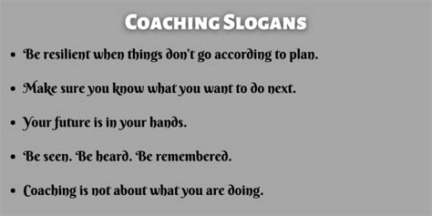 400 Catchy Coaching Slogans That You Will Love