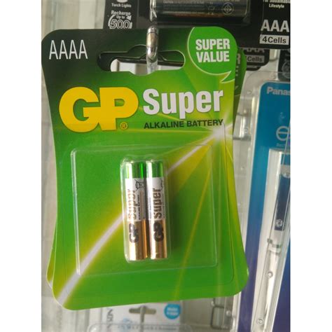 Jual Baterai Battery Alkaline GP AAAA A4 E96 2pcs Shopee Indonesia