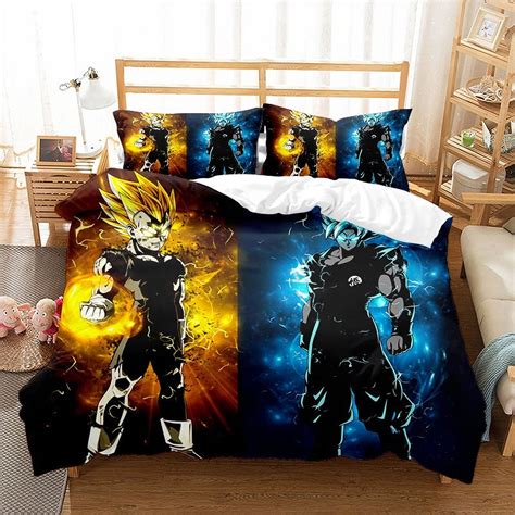 3d Printed Anime Dragon Ball Bedding Sets Dragon Ball Comforter Cover