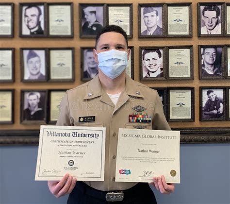 Hospital Corpsman First Active Duty Sailor To Achieve Lean Sigma Six