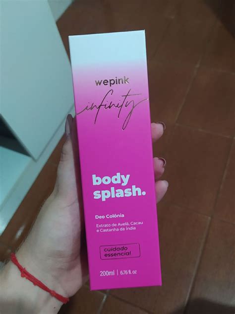 Body Splash Infinity Wepink Perfume Feminino Wepink Usado