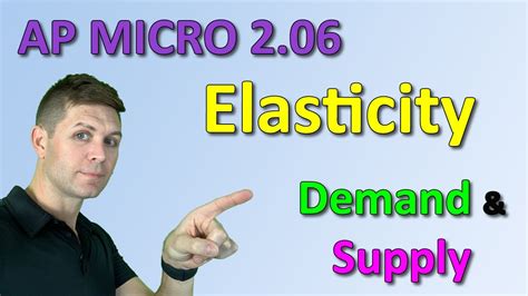 Elasticity Of Demand And Supply Microeconomics 2 06 Unit 2 Supply