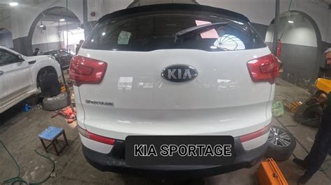 замена сайлентблока заднего нижнего рычага киа спортейдж 2013 ... kia ...