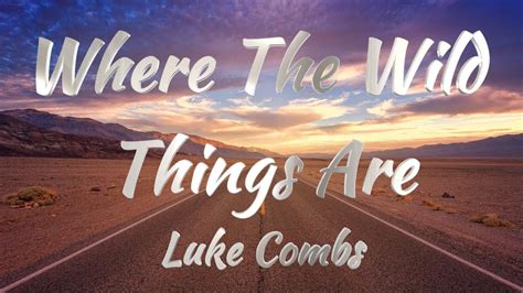 The Enchanting Genre Of Luke Combs' "Where The Wild Things Are"