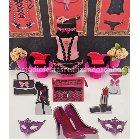 Kit De Mesa Cha De Lingerie