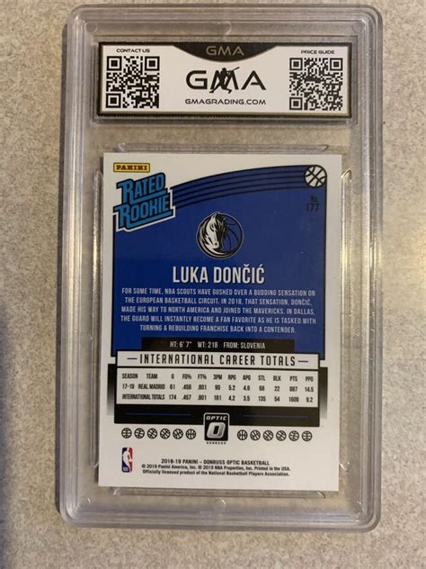 2018 19 Luka Doncic Optic Rated Rookie EBay