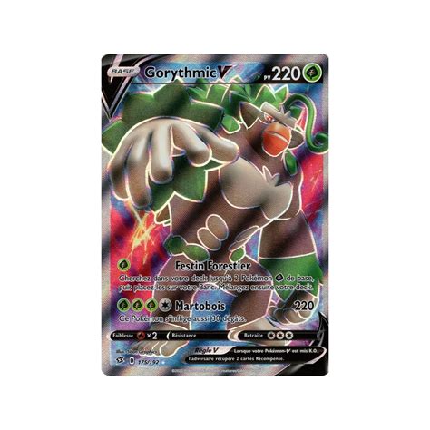 Gorythmic V Full Art Ultra Rare 175 192 EB02 Clash des Rebelles à