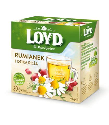 Herbata owocowa Loyd Tea z dziką różą 20 szt Loyd Tea Sklep EMPIK