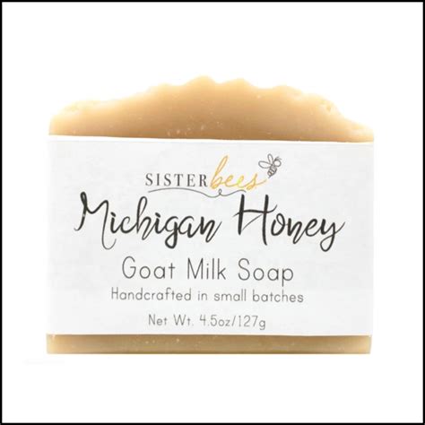 Michigan Honey Goat Milk Soap Michiganpantry