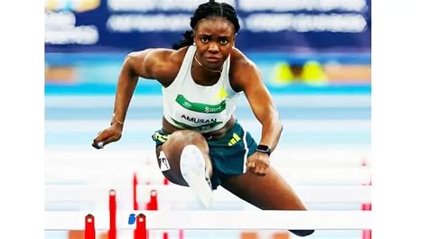 Nigeria Sprint Sensation Amusan Set New African Indoor Record The Source