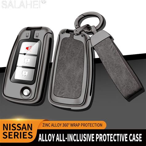 Funda De Aleaci N De Zinc Para Llave De Coche Accesorio Para Nissan X