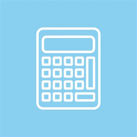 Calculator Icon For Mobile Apps