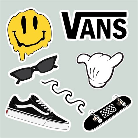 PACK X5 STICKERS VANS Comprar En Rotulaciones Rosario