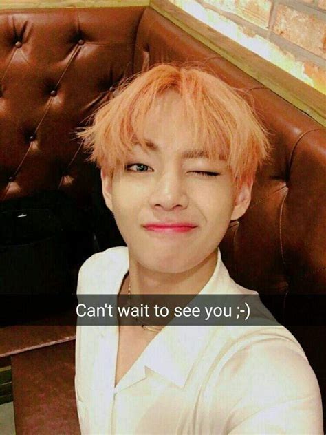 Taehyung On Snapchat Kim Taehyung Amino