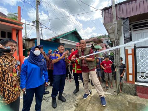 Disdamkar Kota Samarinda Luncurkan Program Hidran Kering Solusi