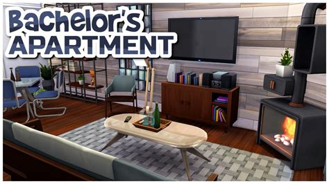 Bachelor S Apartment The Sims Apartment Renovation Speed Build