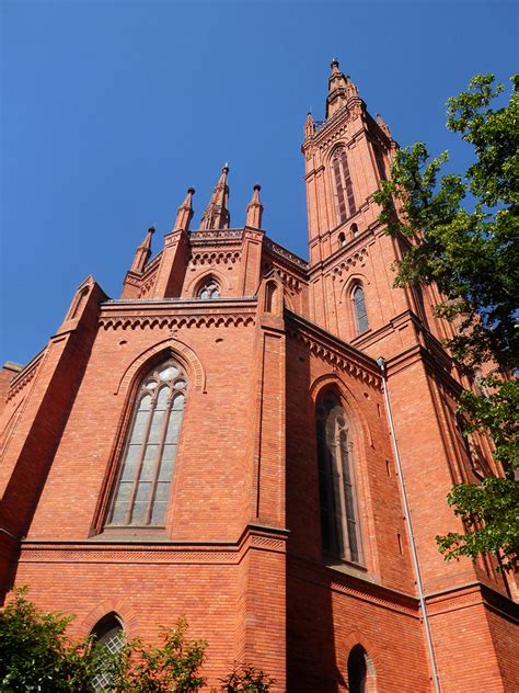 Wiesbaden The Red Brick Neo Gothic Marktkirche Was Designe Flickr