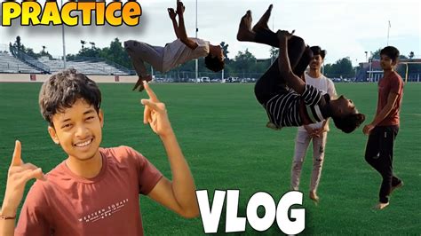 Flip Practice Vlog 🔥 Youtube