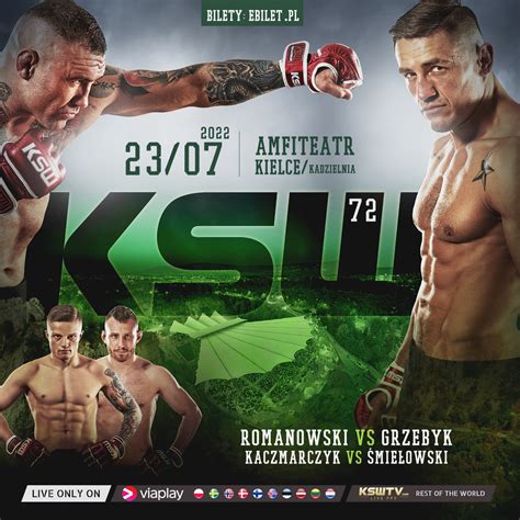 KSW 72 Zawita Do Kielc W Karcie Walk Tomasz Romanowski Vs Andrzej