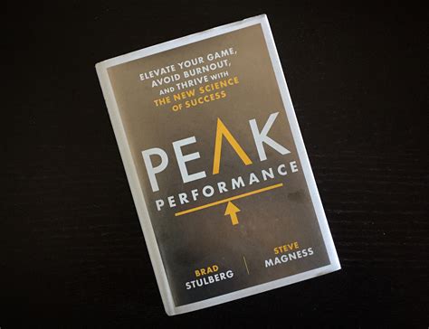 Peak Performance Book The Morning Shakeout