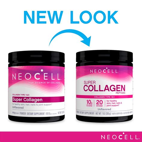 Neocell Super Collagen Peptides Powder Ounces Non Gmo Grass Fed