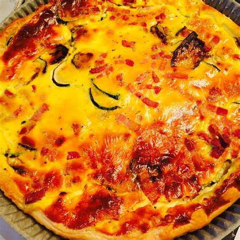 Tarte La Courgette Et Aux Lardons Express Thecrazyoven Recettes De