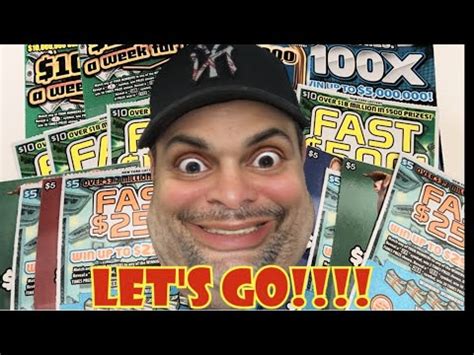 Big Live New York Lottery Scratch Off Session YouTube