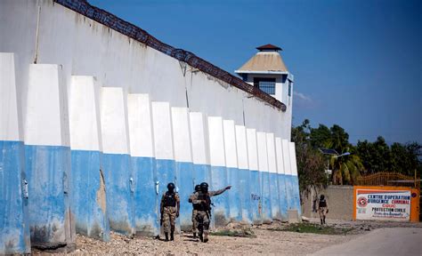 Hundreds Of Inmates Are Still On The Run In Haiti After A Massive