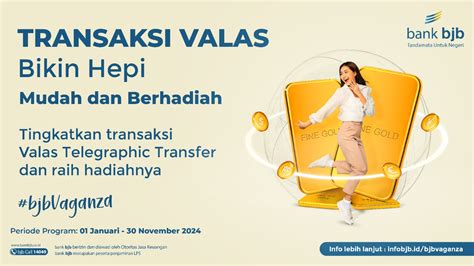 Bank Bjb Gelar Program Bjb Vaganza Untuk Nasabah Pengguna Valas