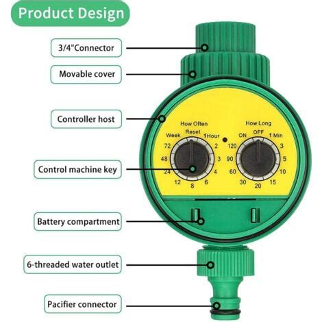 Minuterie Arrosage Automatique Programmable Num Rique Robinet De Tuyau