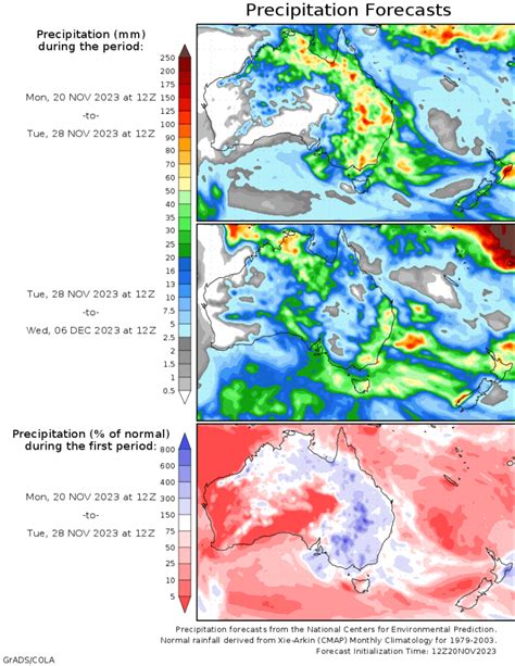 Weekly rainfall update + rain outlook 22 November 2023 - Grain Central