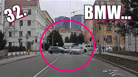 32 DASHCAM KOMPILACE hořící tank málem srážka dvou BMW vybrždění