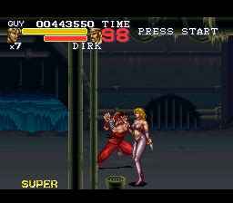 Screenshot Of Final Fight Snes Mobygames