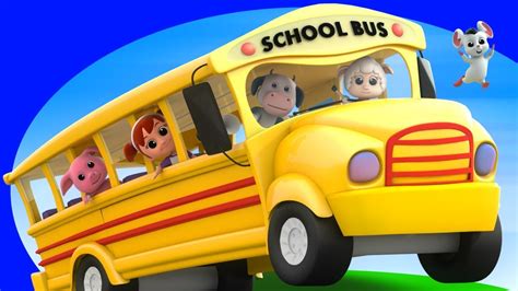 Wheels On The Bus Bus Song Nursery Rhymes For Kids Baby Songs