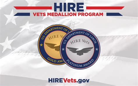 Hire Vets Medallion Program Honors Employers Who Hire Veterans