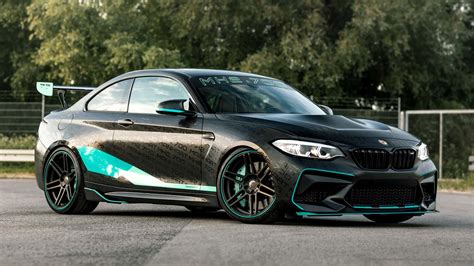 BMW M2 Competition Gets Minty Fresh 715 HP Makeover From Manhart