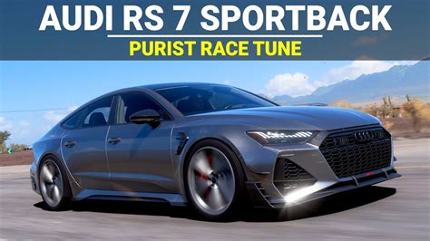 Forza Horizon Tuning Audi Rs Sportback Fh Purist Race